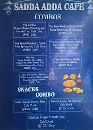 Sadda Adda Cafe menu 3