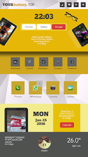 How to get Yello Theme for Total Launcher 1.0 unlimited apk for android