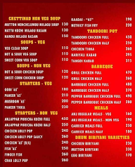 Anjappar menu 3