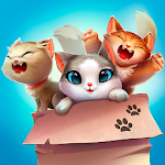 Cover Image of Herunterladen Meow Match: Katzen, die 3 Puzzle & Ball Blast zusammenbringen 0.8.8 APK