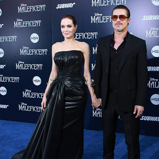 Angelina Jolie and Brad Pitt