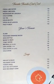 House Of Cheers menu 1