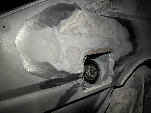 スプリンタートレノ Ae86のパテ研ぎ レストア中 板金 Diy パテ盛りに関するカスタム メンテナンスの投稿画像 車のカスタム情報はcartune