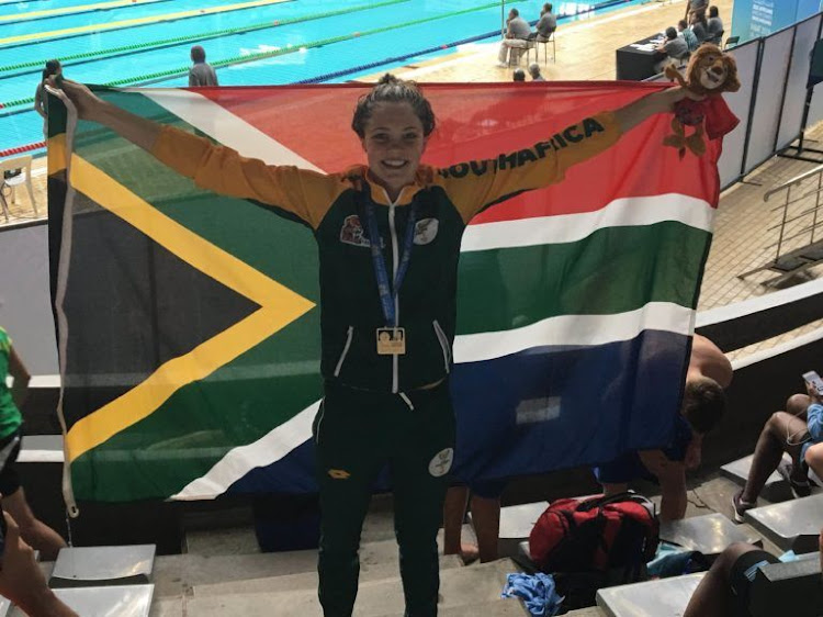South Africa's Erin Gallagher