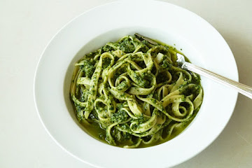 Pesto alla Genovese (Traditional Basil Pesto Recipe from Genoa)