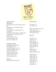 Mannay's Grill And Gravy menu 2