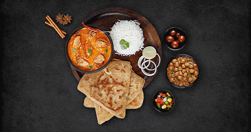 Butter Chicken Thali Meal