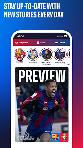 Screenshot FC Barcelona Official App