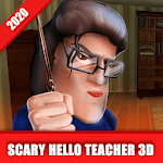 Cover Image of Descargar Hello Scary Teacher Horror 3D 2020 1.0 APK