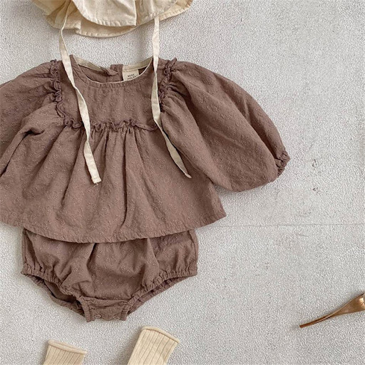 Title 7, Jacquard Childrens Suit Toddler Female Lace Lo...