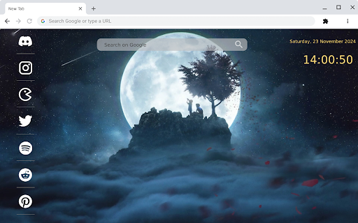 Talking to the Moon: Dreamy Live Wallpaper