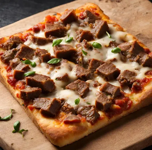 Beef Bread Pizza