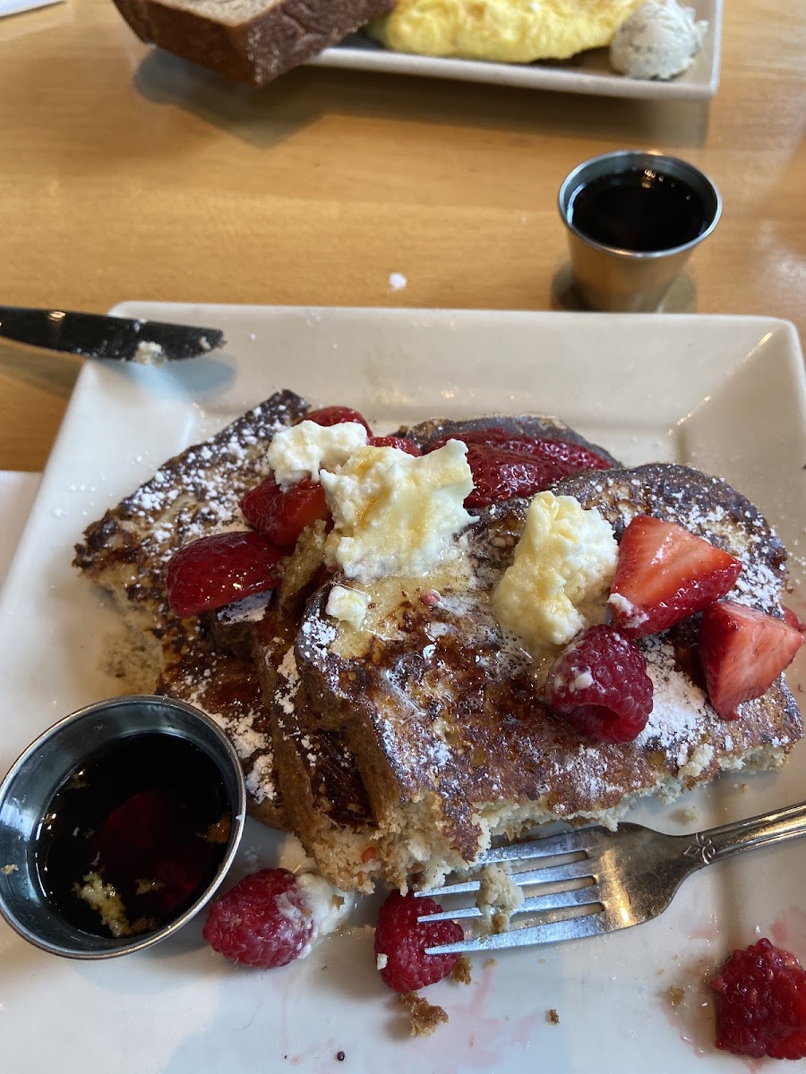 yummy GF french toast!