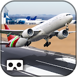 Cover Image of Download VR City Airplane Flying Simulator 1.1 APK