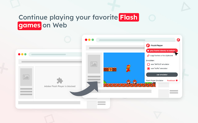 Flash Player - emulator chrome extension