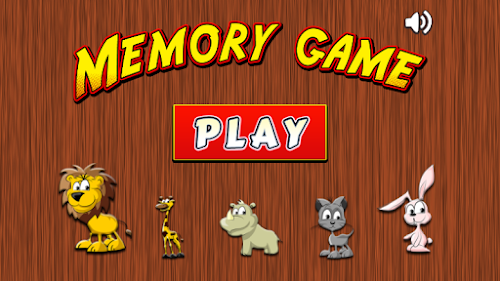 Android application Animal Memory Games For Kids screenshort