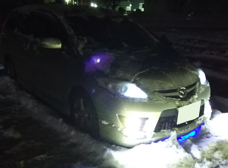 デミオの納車から現在までの愛車・来年の4月で初車検・これからも宜しくお願い致しますに関するカスタム事例の投稿画像3枚目