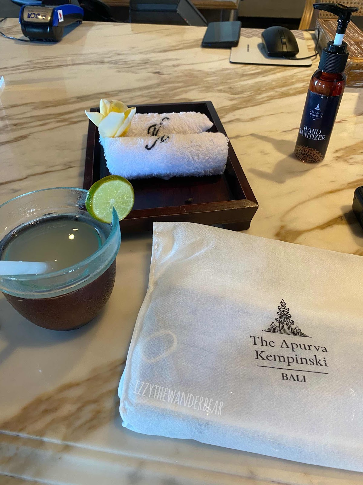 Apurva Kempinski Bali’s Welcome Drinks