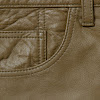 leather 5-pocket jean fw21