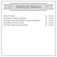 Paratha Delite menu 1