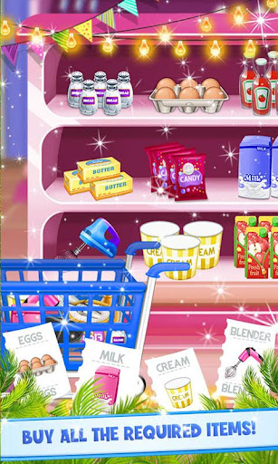 Ice Cream Cup Cake Maker  Doll making Game