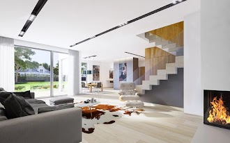 Aranżacja wnętrz 2 domu Modena