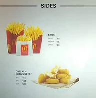 McDonald's menu 2