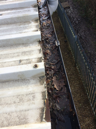 Commercial gutter cleaning in Poole 