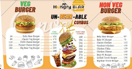 Hungry Bear menu 2