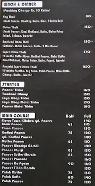 Flavour Town menu 5