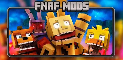 App Fnaf Breach Mod for Minecraft Android app 2022 