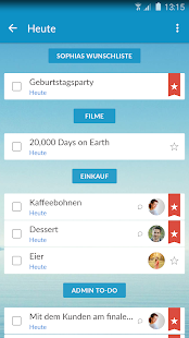 Wunderlist: To-Do Liste Bildschirmfoto