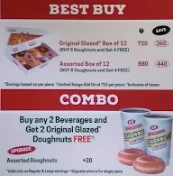 Krispy Kreme menu 4