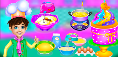 Cake Bakery Kids Cooking Games for Android - Free App Download