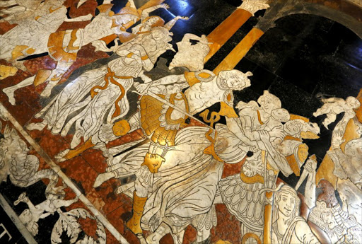 Magnificent Mosaic Floor Unveiled In Siena