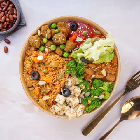 Quinoa Paneer Bowl