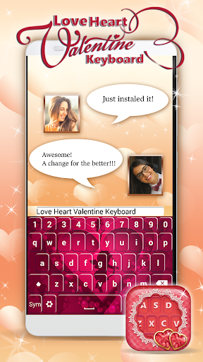 Love Heart Valentine Keyboard