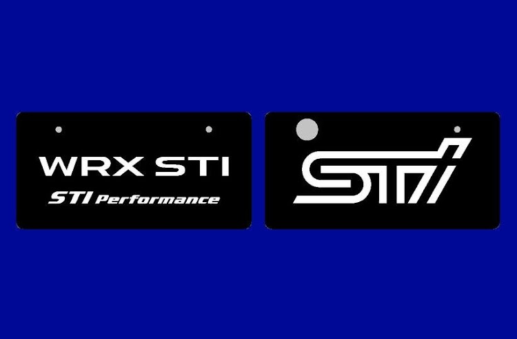 インプレッサ WRX STIのデカール工房HIDE・DSH デカール工房 HIDE・ナンバー隠し・ステッカー・ステッカー自作に関するカスタム事例の投稿画像1枚目