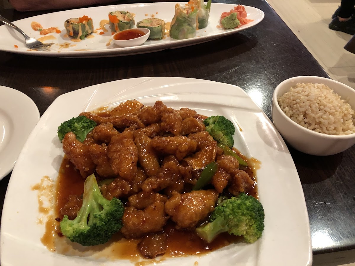 Orange chicken. YUM!!