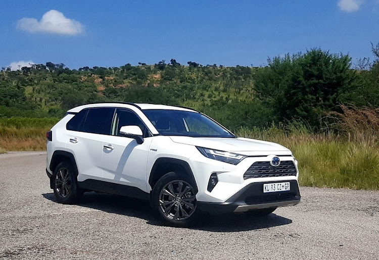 The Toyota Rav4 model range now has an updated hybrid system. Picture: PHUTI MPYANE