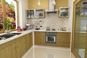 Aranżacja wnętrz 4 domu Miła II z garażem 1-st. bliźniak A-BL1