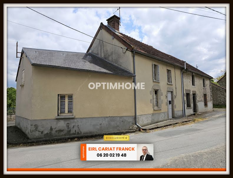 Vente maison 4 pièces 72 m² à Fursac (23290), 49 000 €