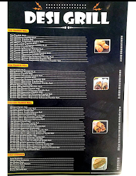 Desi Grill menu 1