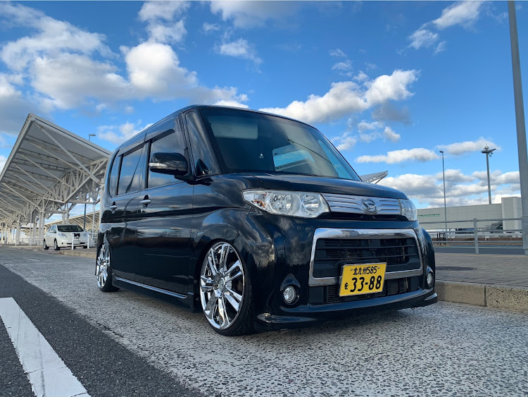 タントカスタムの歴代のホイール見てみたいに関するカスタム事例の投稿画像3枚目