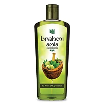 Bajaj Ayurvedic Hair Oil - Brahmi Amla - 180 ml