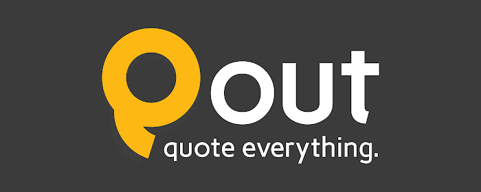 Quote & Share Awesome Content - Qout.io marquee promo image