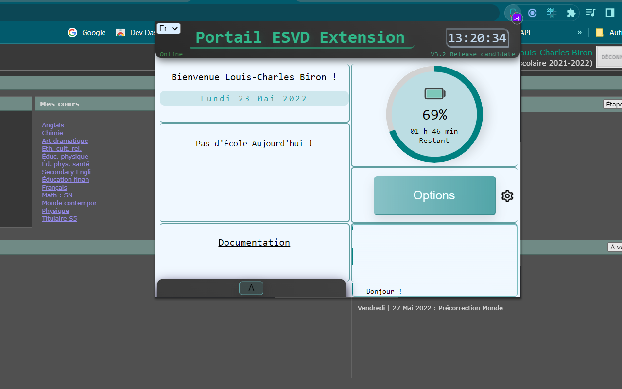 Portail ESVD Extension Preview image 3