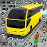 City Passenger Coach Bus Drive icon
