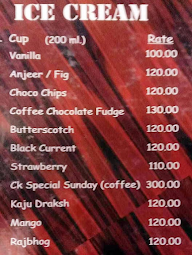 Coffee King menu 7