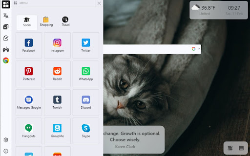 Custom Tab For Chrome